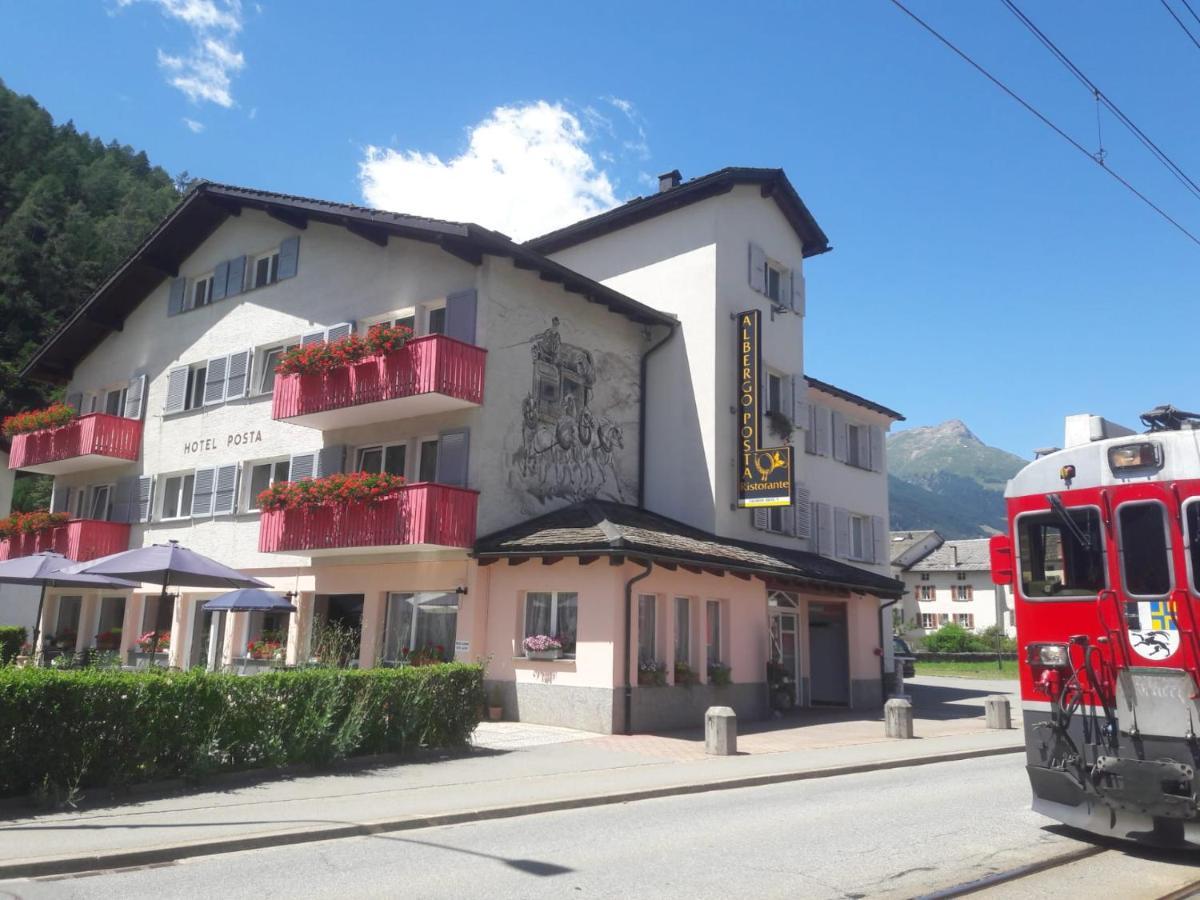 Hotel Posta Poschiavo Exteriör bild