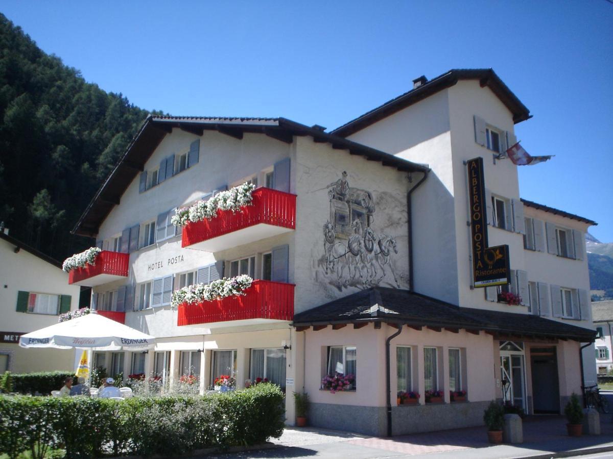 Hotel Posta Poschiavo Exteriör bild